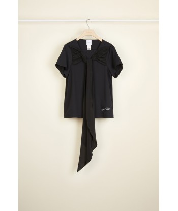 Frill Tee Shirt - Black À commander