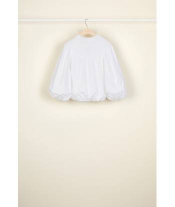 Smock collar poplin crop top l'évolution des habitudes 