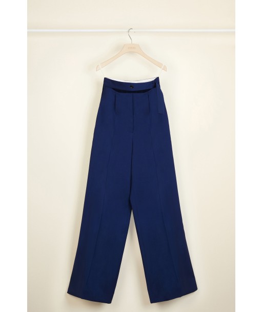 Loose belted summer wool trousers JUSQU'A -70%! 