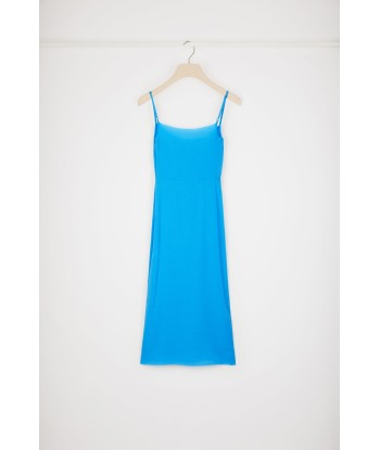 Knot-front slip dress in organic cotton s'inspire de l'anatomie humaine